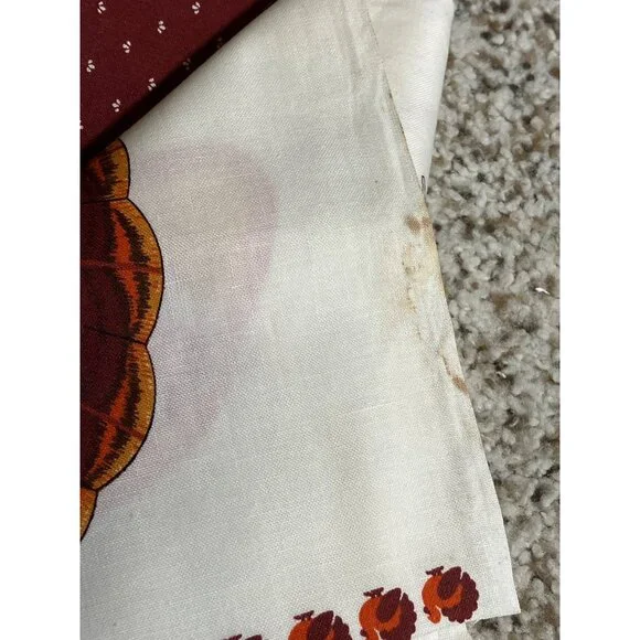 Thanksgiving Turkey Sewing Fabric Panel For Soft Toy Pillow Cut & Sew DIY Kit - Picture 9 of 9